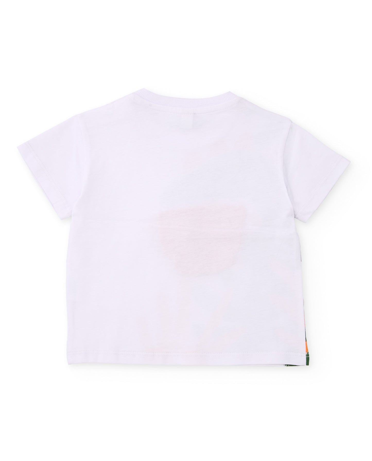 Tuc Tuc BOY White t-shirt with interactive dinosaur design