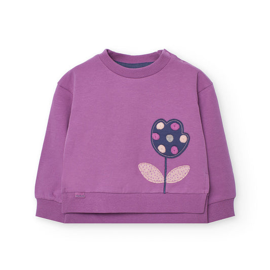 Boboli Girl Fleece Sweatshirt