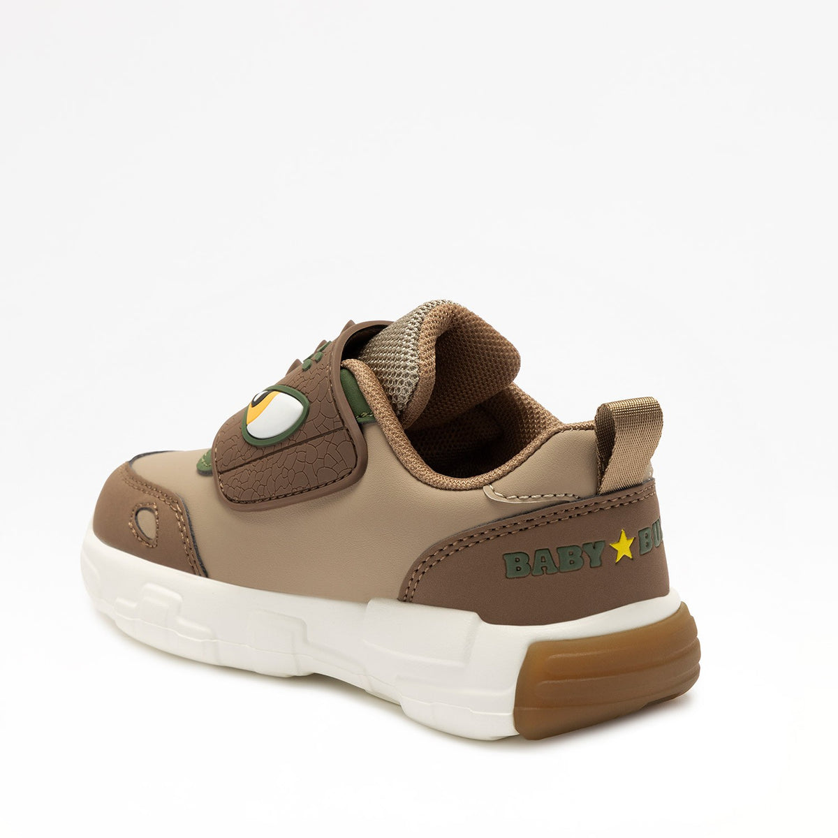 BULL BOYS BABY REX SHOES in BROWN v2