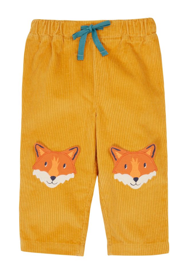 FRUGI ARLO CORD TROUSERS GOLD/FOX