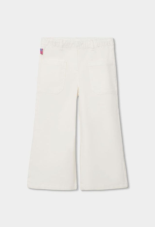 Boboli Beach Days Stretch twill trousers for girl