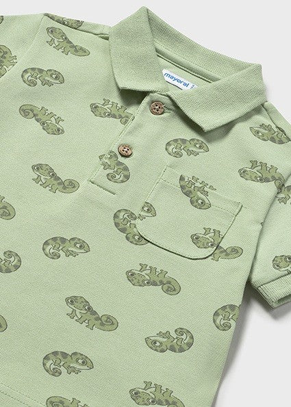 Mayoral Baby Boy Matcha Polo Shirt