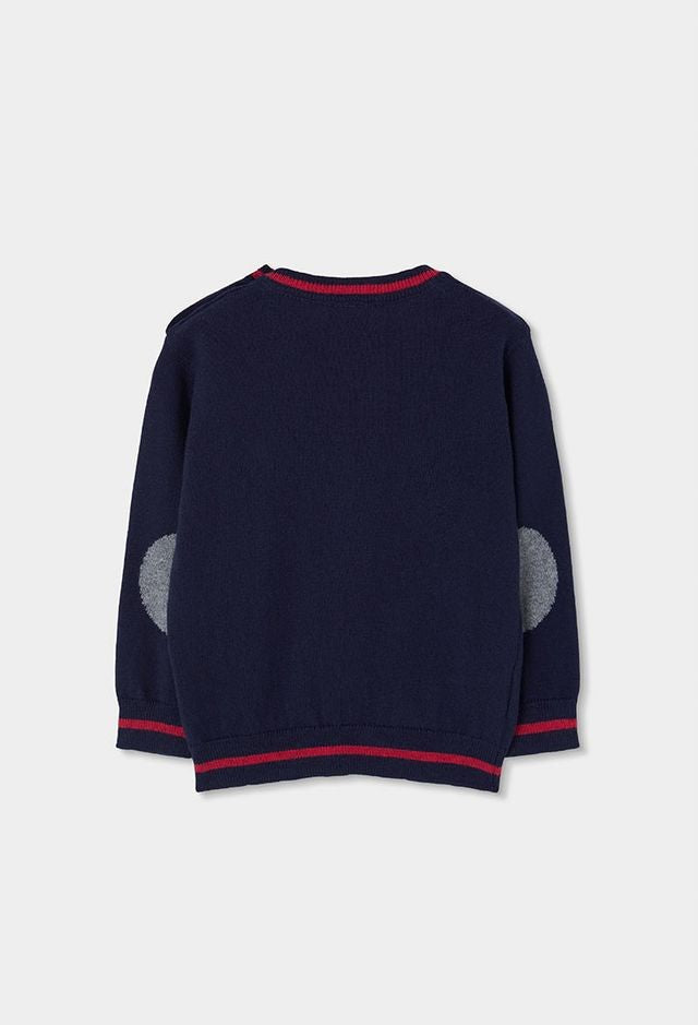 Boboli Knitwear pullover for boy in navy