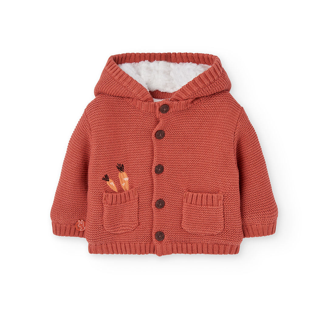 Boboli Baby Girl Knitwear Jacket, Perfect Outerwear