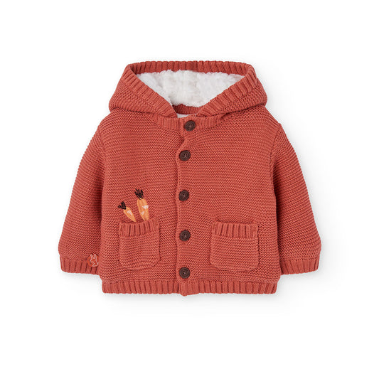 Boboli Baby Girl Knitwear Jacket, Perfect Outerwear
