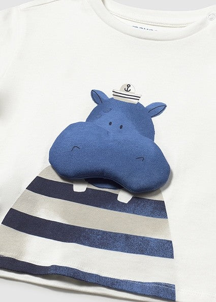 Mayoral Baby Boy Hippo T-shirt