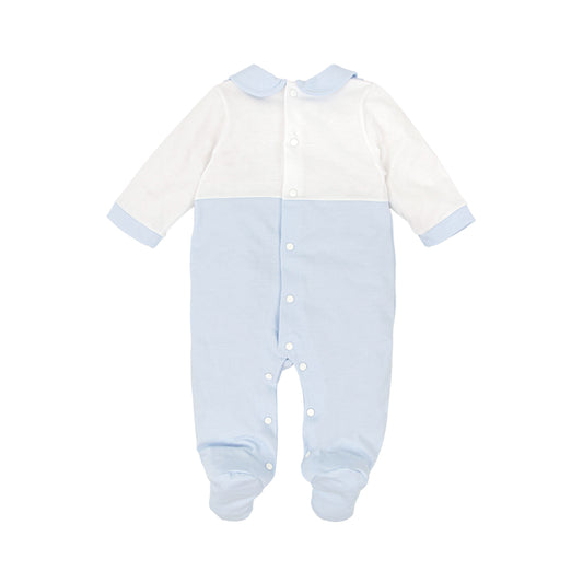 Babidu Babygrow with Faux Dungaree Design 10219
