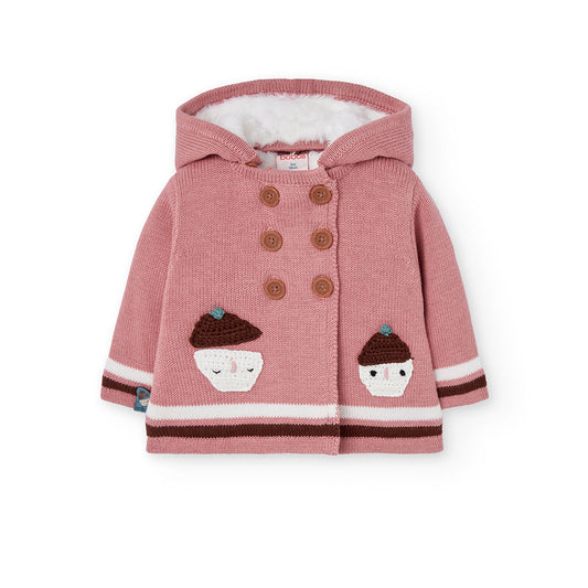 Boboli Baby Girl Knitwear Jacket, Perfect Outerwear