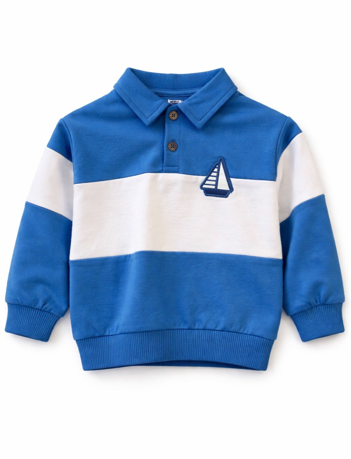 Mayoral Baby Boy Beach Polo pullover  Blue