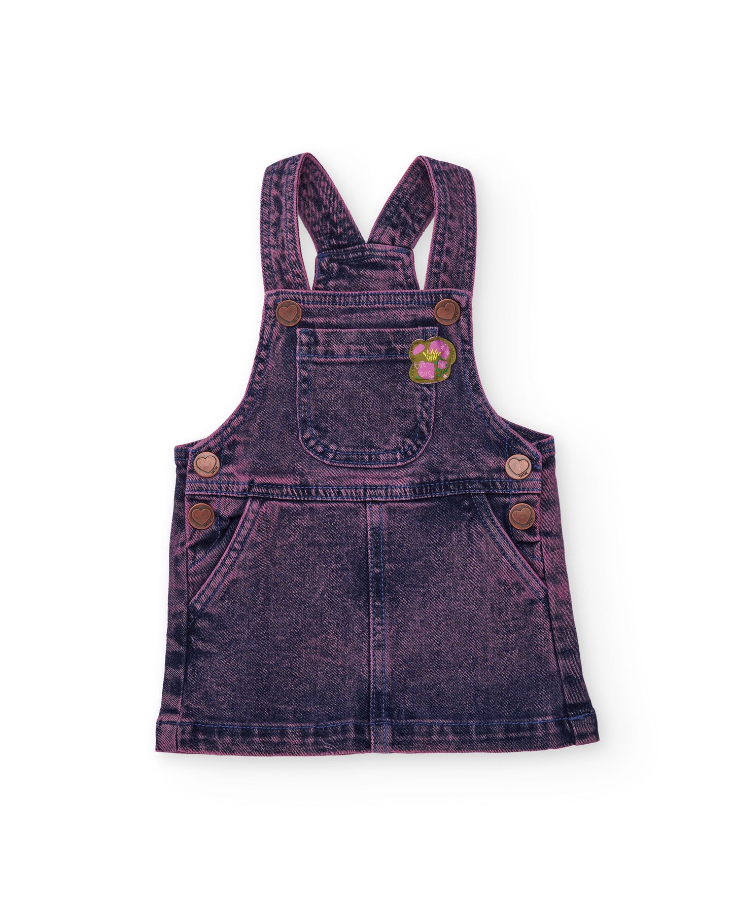 Tuc Tuc Creatures DENIM PINAFORE VIOLET