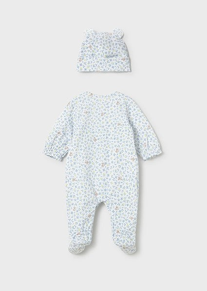 Mayoral Babygrow and hat set