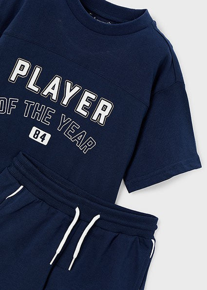Mayoral Boy Navy Short Set