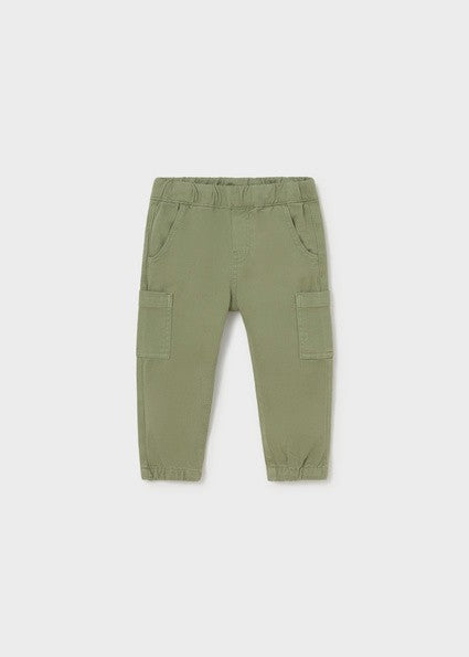 Mayoral Cargo Joggers in Green