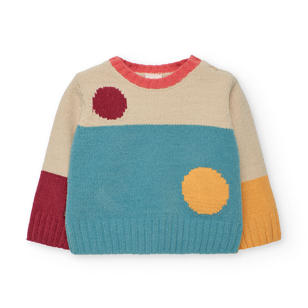 Boboli Girl Knit  Sweatshirt