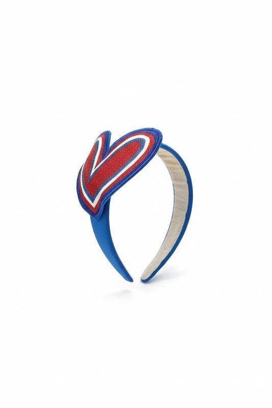 Agatha Ruiz BLUE HEART HEADBAND BLUE