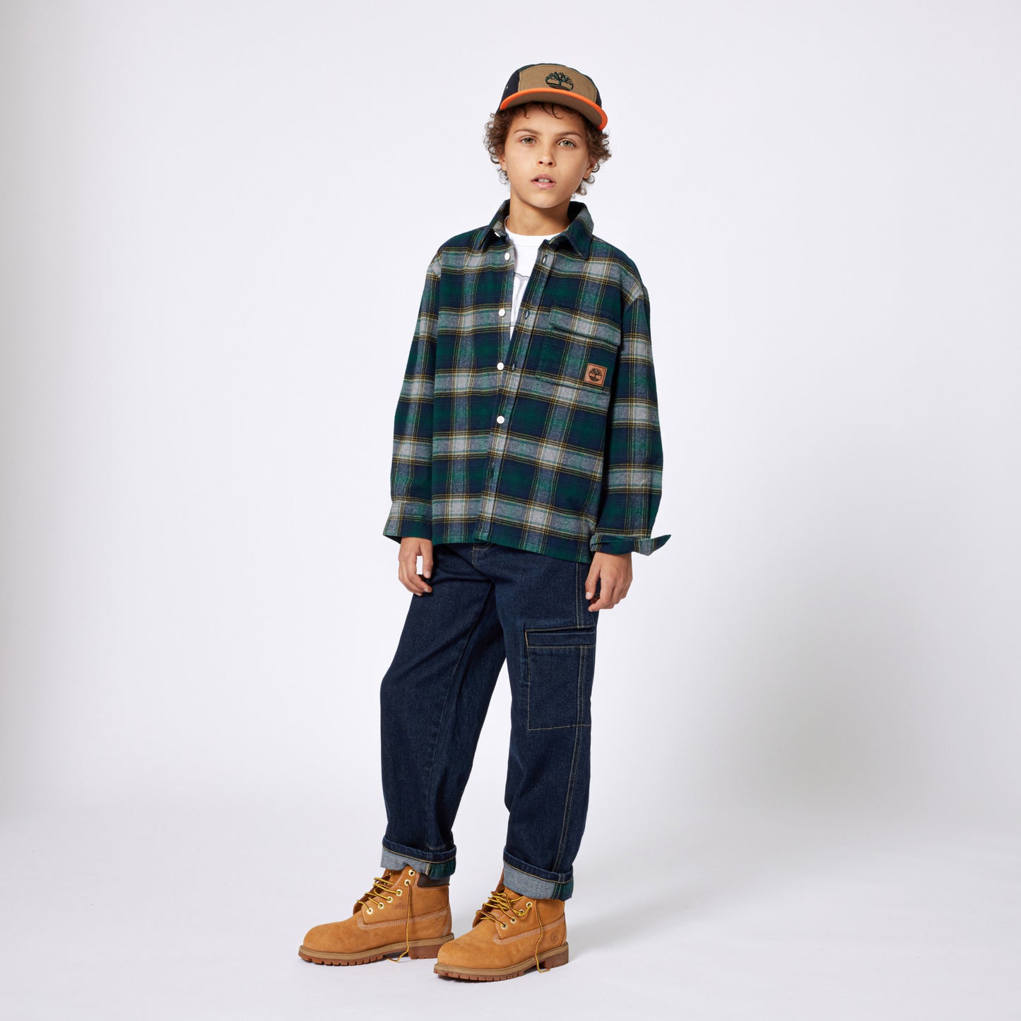 TIMBERLAND SHIRT DARK GREEN