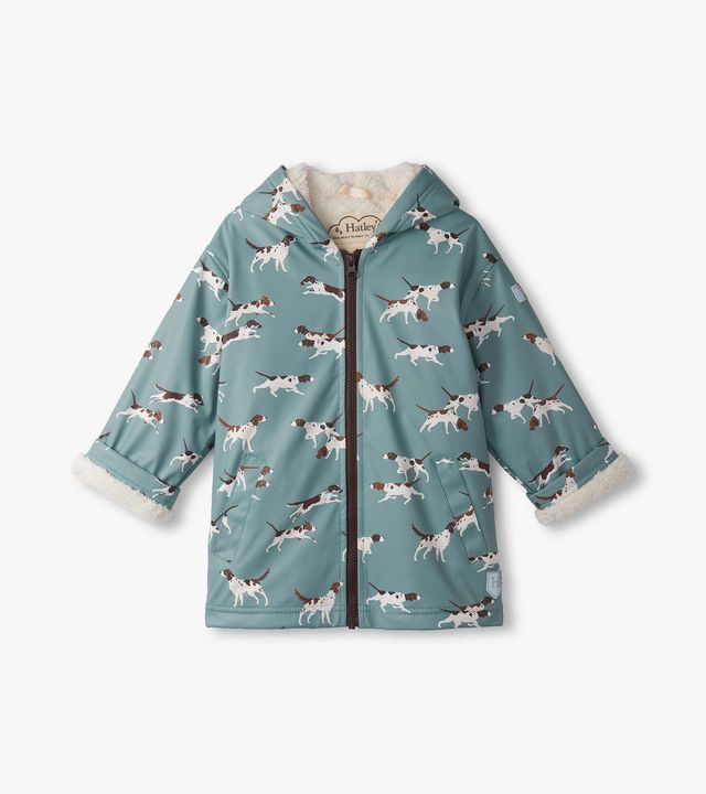 Hatley On the Hunt Sherpa Lined Rain Jacket, Perfect Outerwear