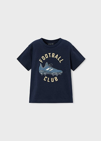 Mayoral Boy Football Navy Club Shirt