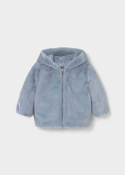 Mayoral Baby Girl Reversible jacket, Perfect outerwear