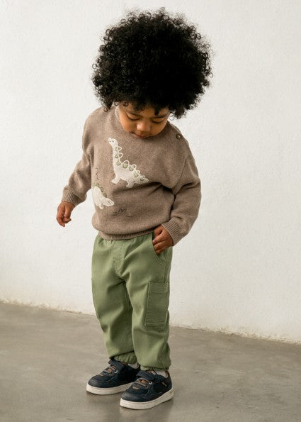 Mayoral Cargo Joggers in Green