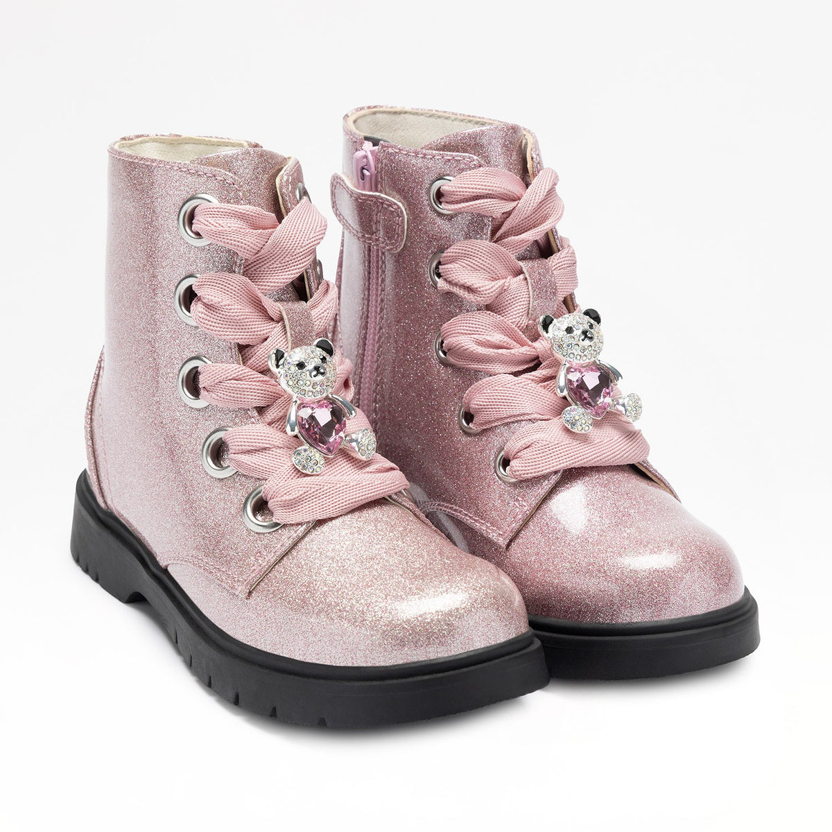 LELLI KELLY TEDDY BEAR BOOT PINK