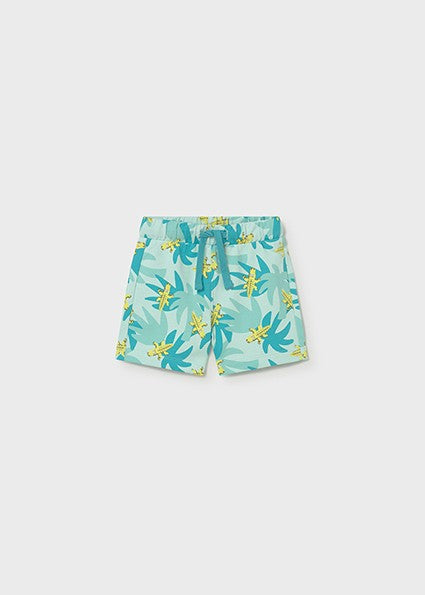 Mayoral Baby Boy Mint Printed shorts