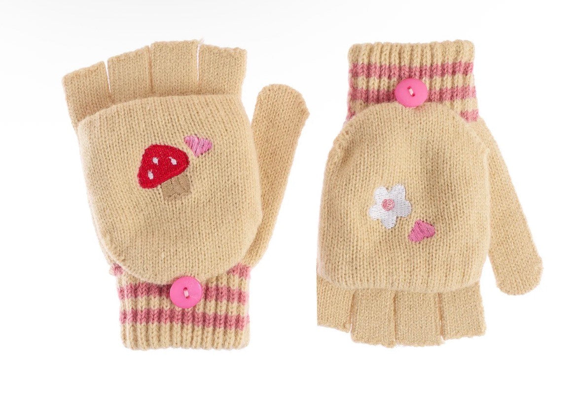 Rockahula Alpine Fairisle Knitted Gloves 3-6 Years