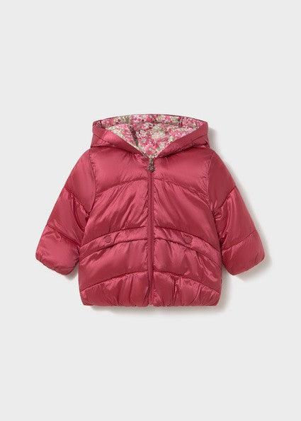 Mayoral Reversible coat              Petal