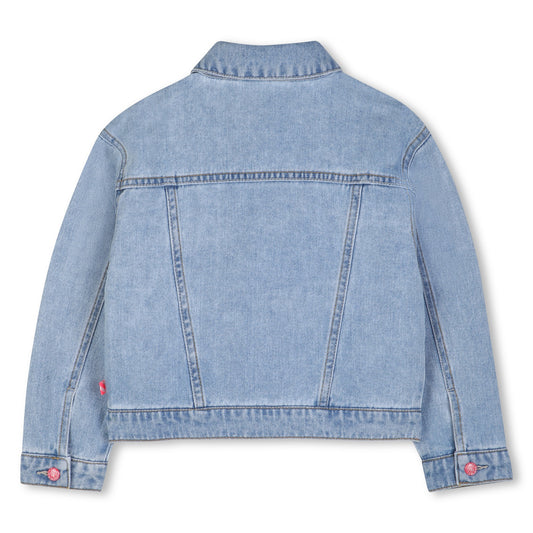 BILLIEBLUSH DENIM JACKET DOUBLE STONE+BLEACH
