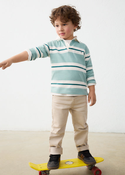 Mayoral Aqua Rugby Polo Top