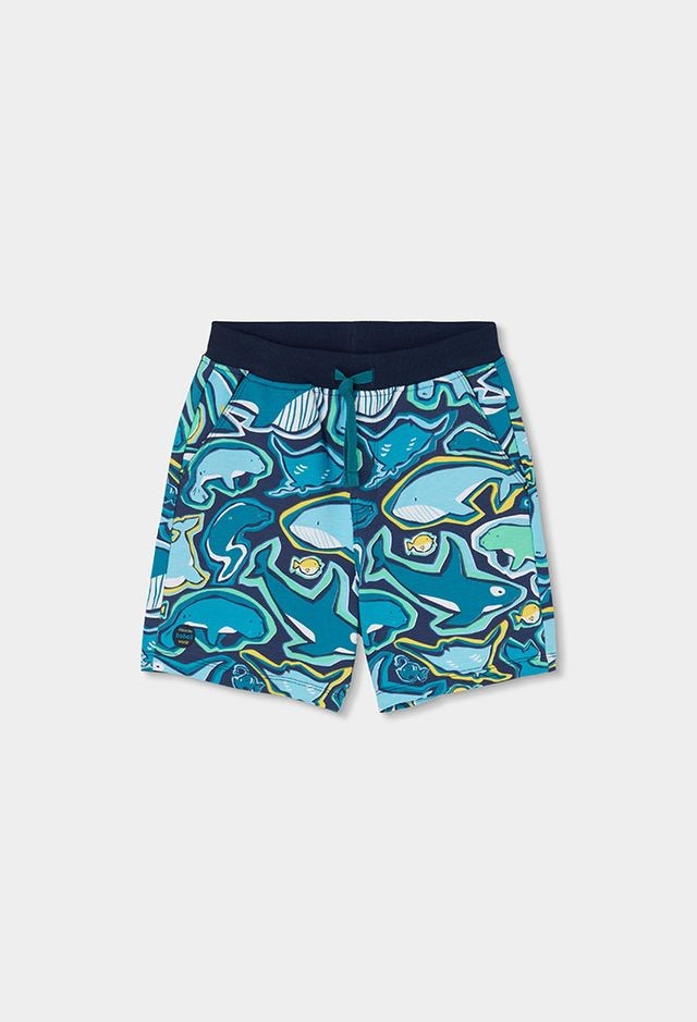Boboli Sealife bermuda shorts for boy