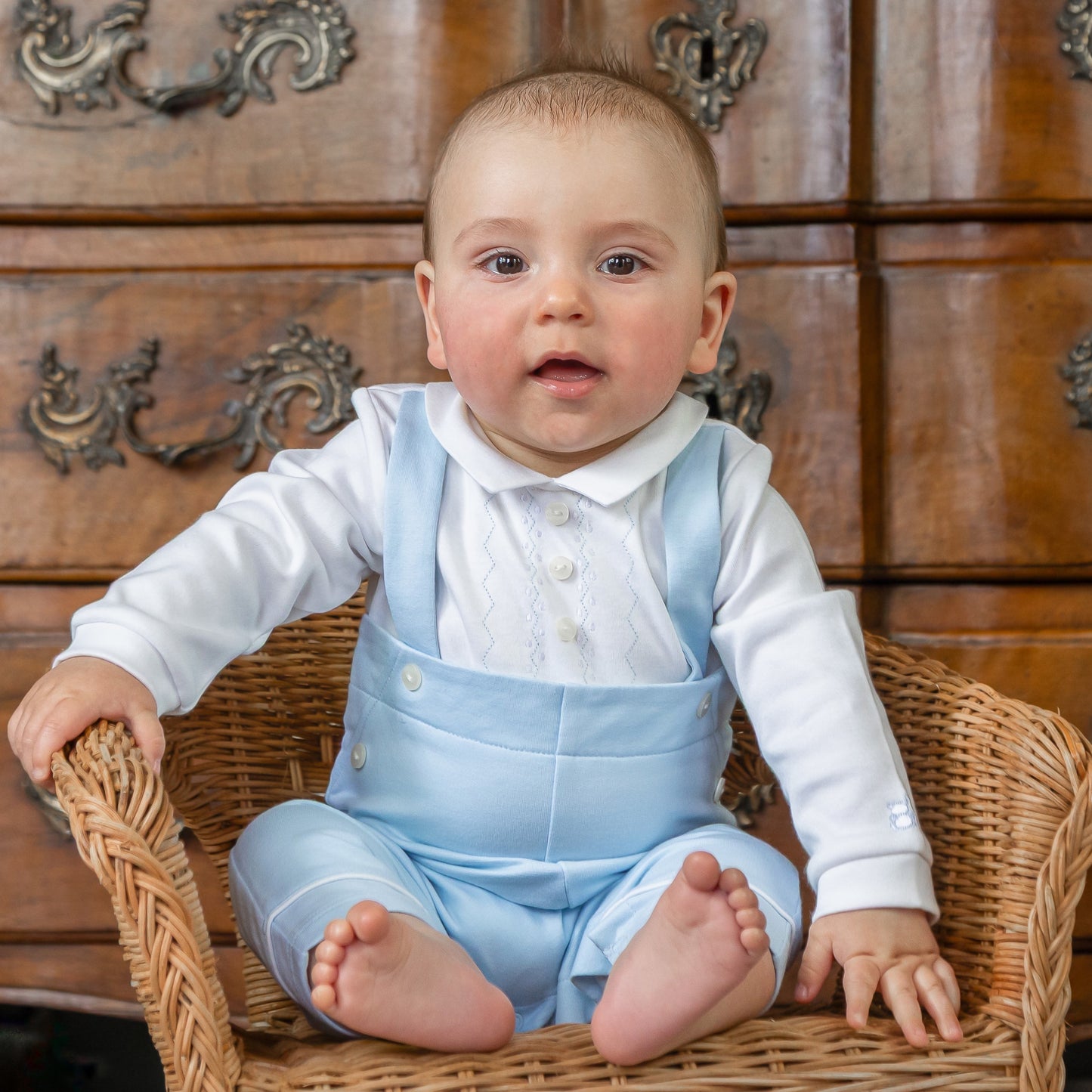 Emile et Rose Maddox Dungaree Set