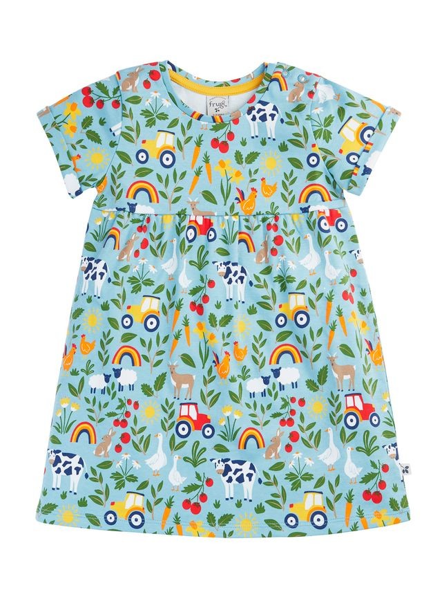 FRUGI TALLIE DRESS RAINBOW