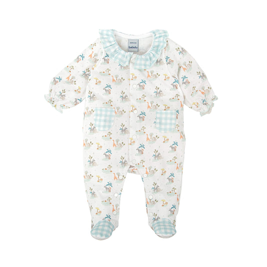 Babidu Babygrow Pastel Safari Print 11222