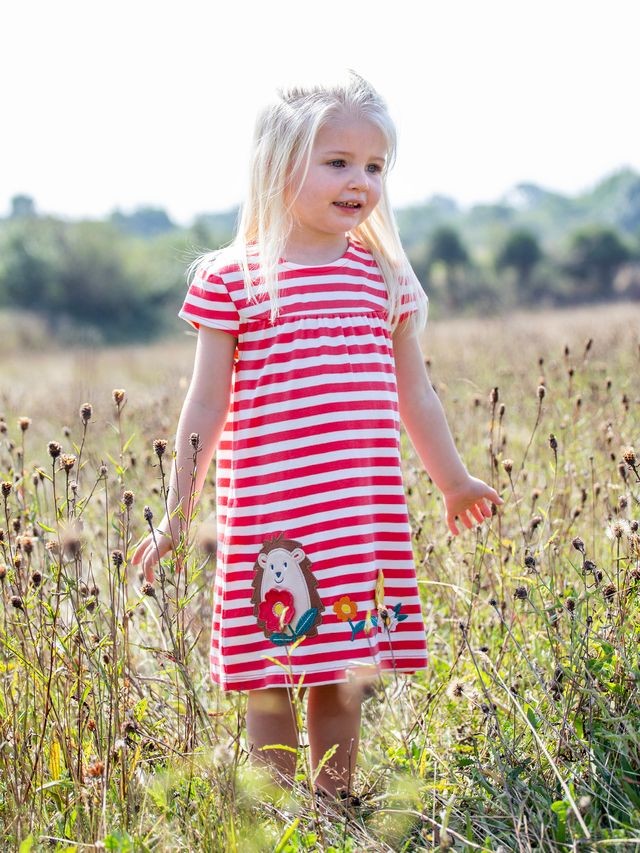 FRUGI LITTLE LAYLA DRESS PINK