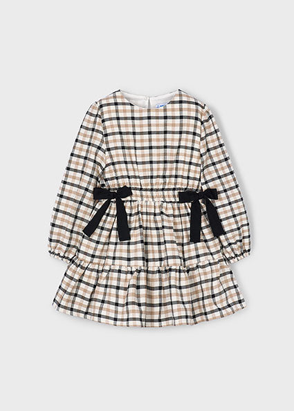Mayoral Girl Plaid Dress