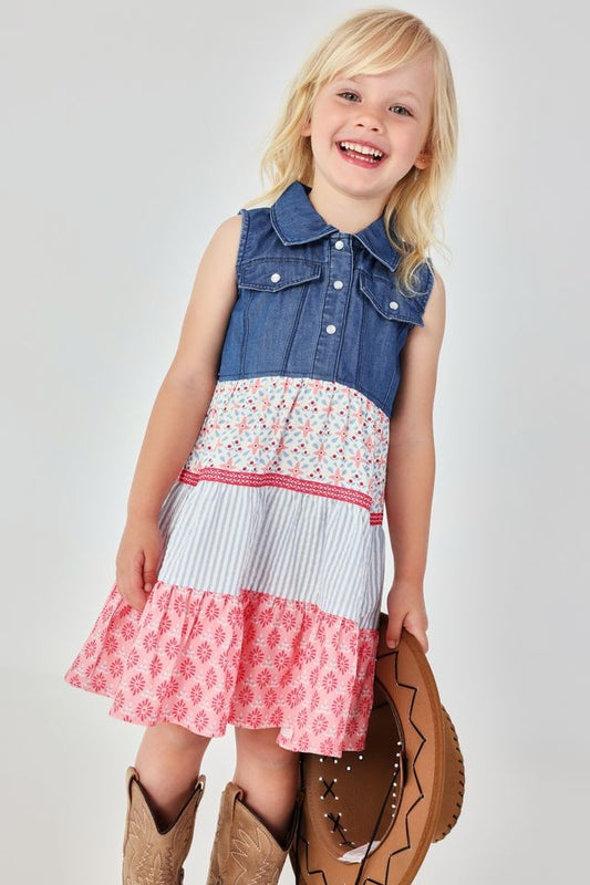 Boboli Denim dress for girl