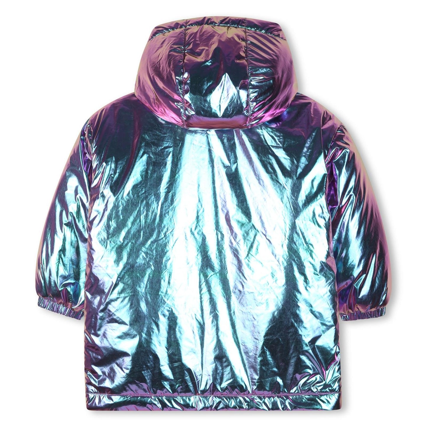 BILLIEBLUSH Purple Shiny Coat