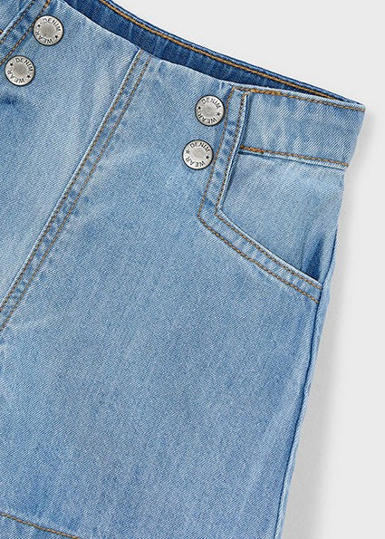 Mayoral Girl Denim Bermuda Short
