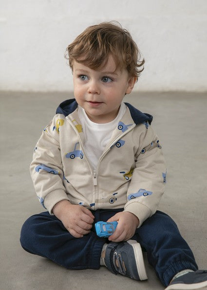 Mayoral 3-piece printed tracksuit