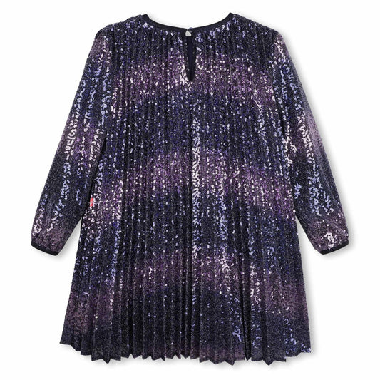 BILLIEBLUSH Sequenced Pleated Dress
