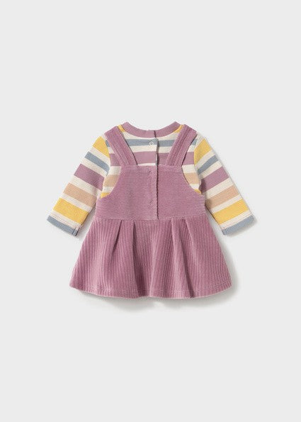 Mayoral Dungaree skirt               Mauve