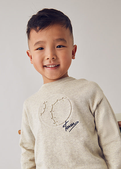 Mayoral Boy Embossment Sweater