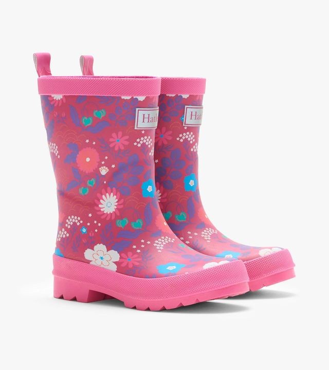 Hatley Tiny Flowers Matte Rain Boots