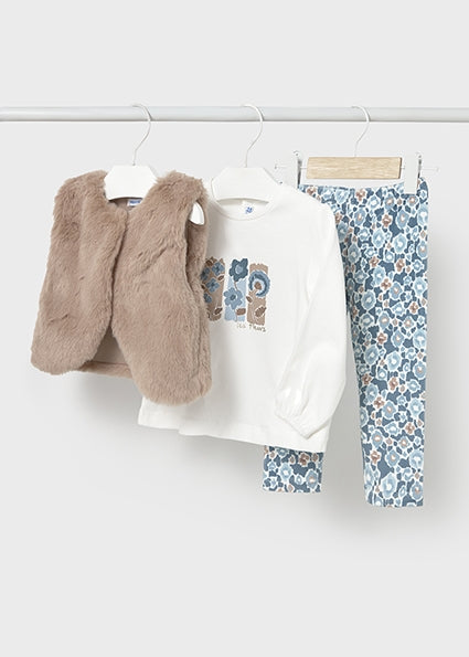 Mayoral Baby Girl Leggings Set (3 garments)