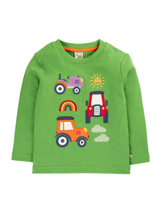 FRUGI ADVENTURE L/S GREEN T-SHIRT