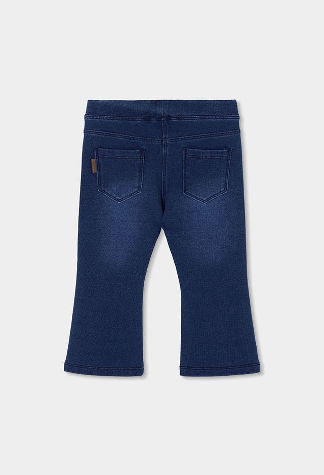 Boboli Girl Soft Denim Trouser