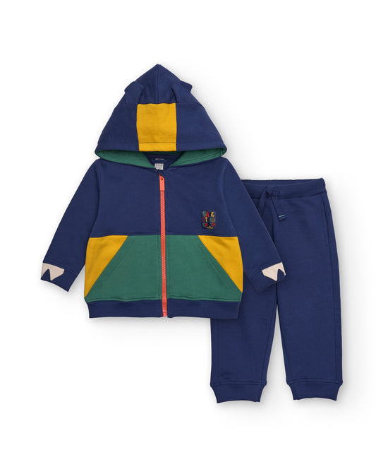 Tuc Tuc Natureland PLUSH TRACKSUIT DARK BLUE