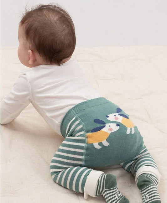 Kite Lucky Pups Knit Leggings Green