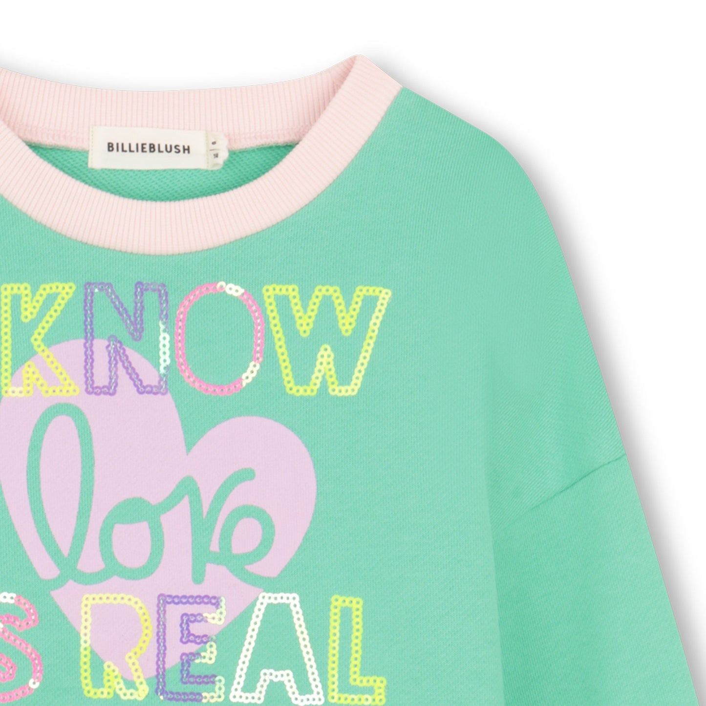 BILLIEBLUSH SWEATSHIRT DISCORD GREEN